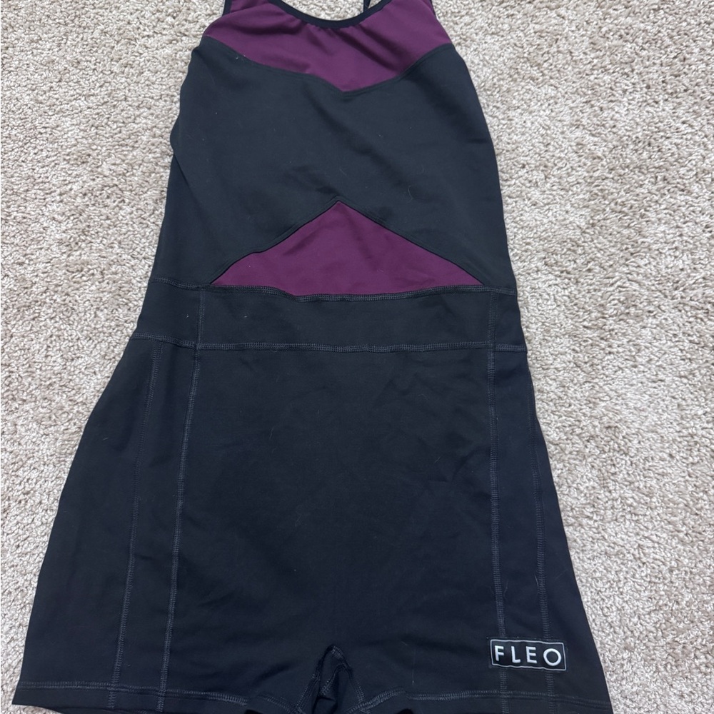 Fleo Black and Purple One Piece